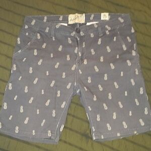 U. S. Vintage Pineapple Print Shorts
